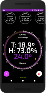 Smart Thermostat Client app