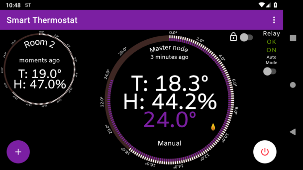 La app termostato 4